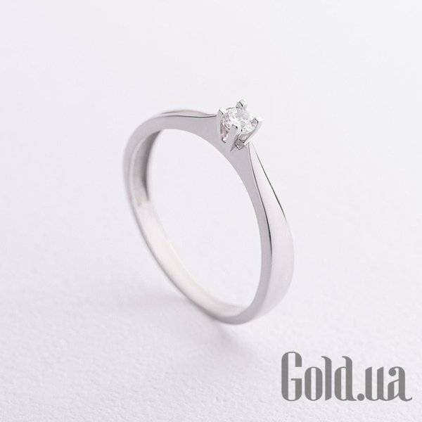 

Кольцо Украина, Серебряное кольцо с куб. цирконием, 17