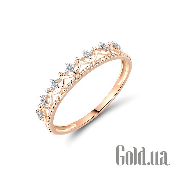 

Обручальное кольцо Lurie Jewelry, Золотое кольцо с бриллиантами, 17