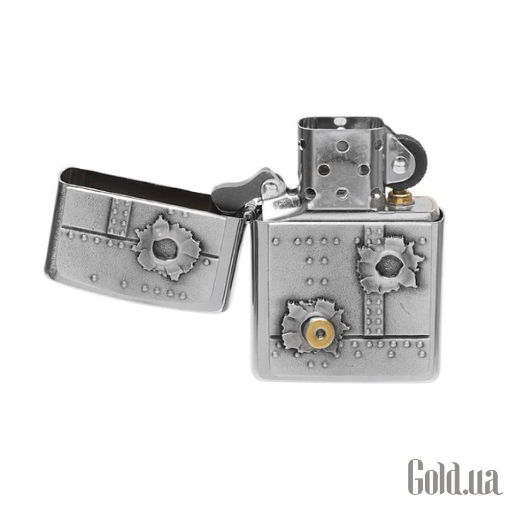 Zippo Зажигалка Bullet Holes 3D 2004519 2004519 – изображение 2