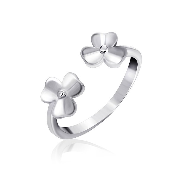 Жіноча срібна каблучка