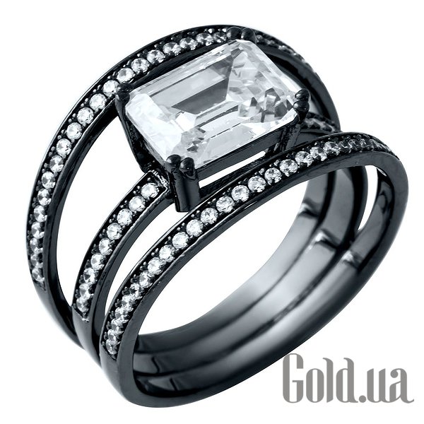 

Женские кольца Fresh Jewelry, Женское серебряное кольцо с куб. циркониями, 16.5