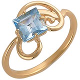 Женское золотое кольцо с топазом, 1617661