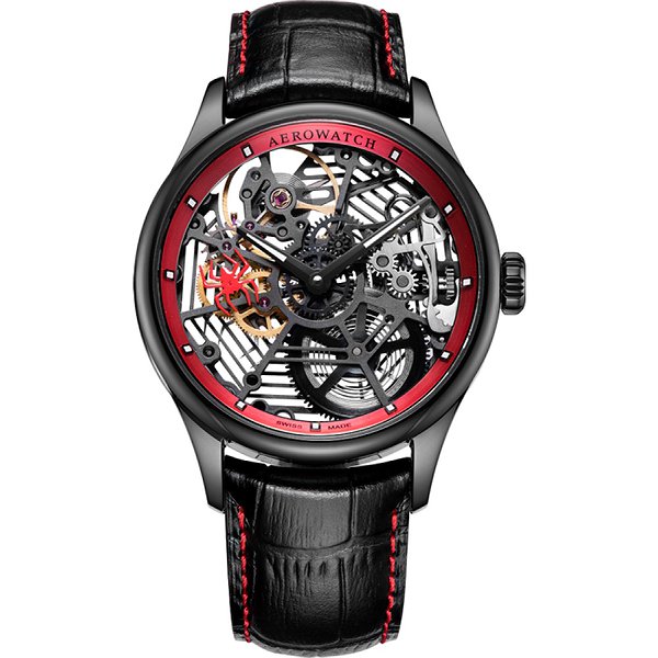 Aerowatch Мужские часы Renaissance Skeleton Spider 50981NO21