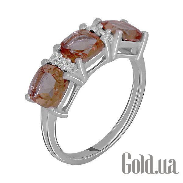 

Женские кольца Fresh Jewelry, Женское серебряное кольцо с куб. циркониями и султанитами, 17.5