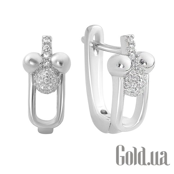 

Серьги Fresh Jewelry, Серебряные серьги с куб. циркониями