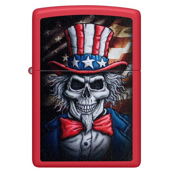 Zippo Зажигалка Uncle Sam Skull Design 46696 46696 – изображение 3
