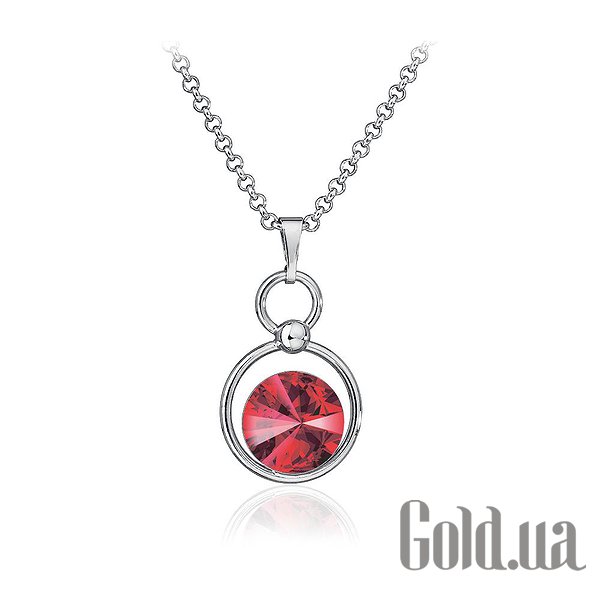 

Женские колье и кулоны Kobi, Стальной, Кулон с цепочкой с кристаллом Swarovski