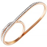 Женское золотое кольцо с бриллиантами, 1646846