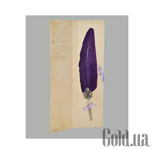 Купить Dallaiti Гусиное перо Piu31 фиолетовое