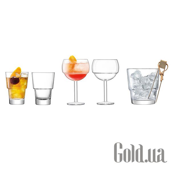 Сервіз / набір LSA Набір для коктейлю Mixologist 6 шт. G1458-00-187