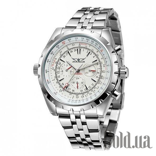 

Мужские часы Jaragar, Мужские часы Steel White 2552