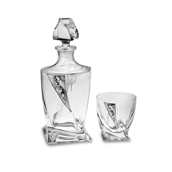 Linea Argenti Набір для віскі "Спіраль" 4575P