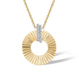 Золотой кулон с бриллиантами, 1796094