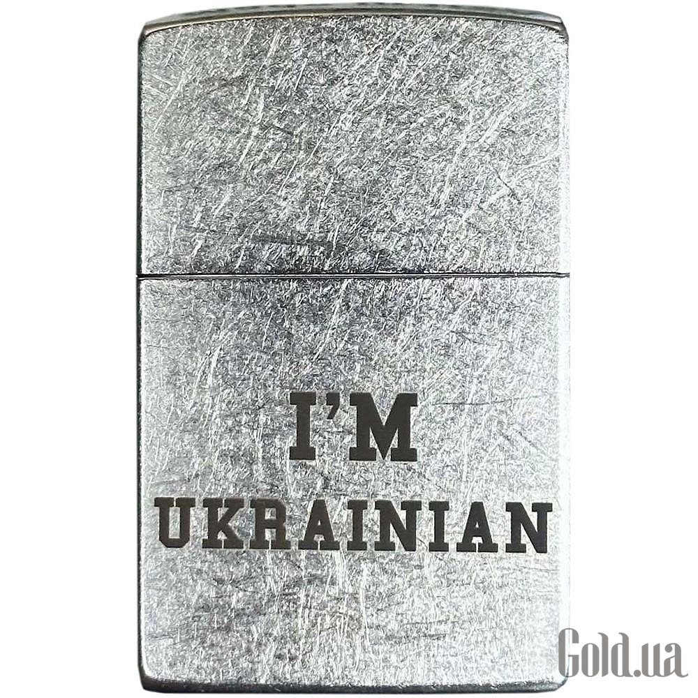 Zippo Зажигалка Ukraine Classic Street Chrome 207 IMU 207 IMU