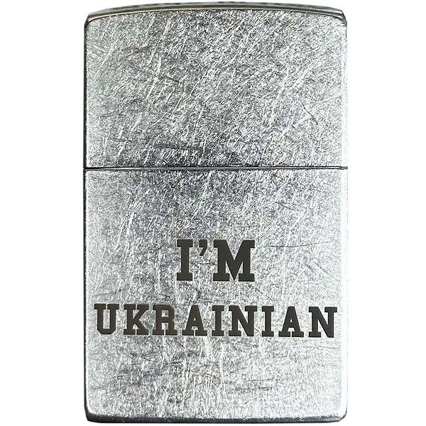 Zippo Зажигалка Ukraine Classic Street Chrome 207 IMU 207 IMU