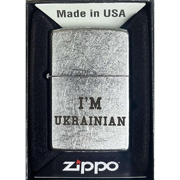 Zippo Зажигалка Ukraine Classic Street Chrome 207 IMU 207 IMU – изображение 2