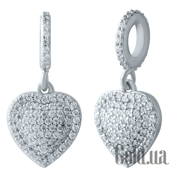 

Наборная подвеска Fresh Jewelry, Серебряная наборная подвеска с куб. циркониями