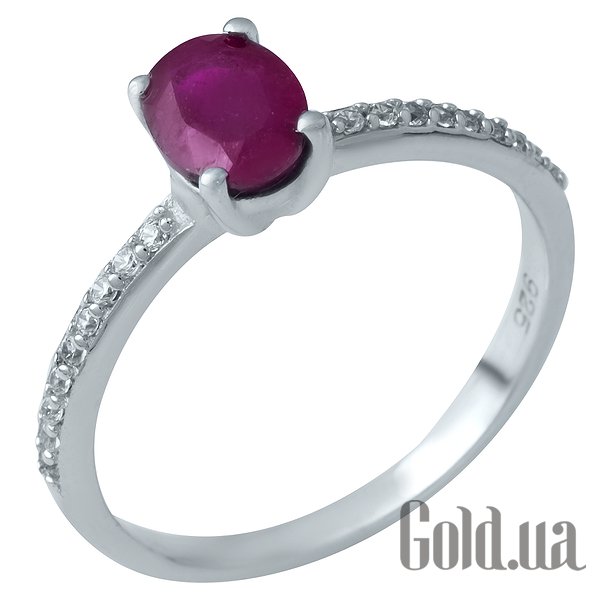 

Женские кольца Fresh Jewelry, Женское серебряное кольцо с рубином и куб. циркониями, 17