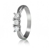 Золотое кольцо с бриллиантами, 169983