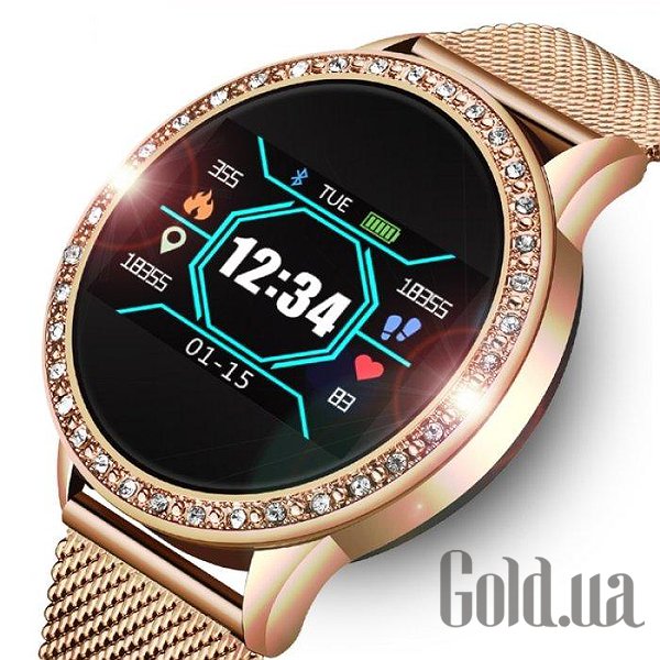 

Смарт-часы UWatch, Смарт часы Smart M8 Girl Gold 2125