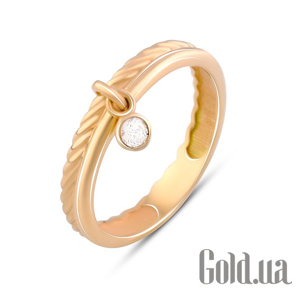 

Кольцо Fresh Jewelry, Золотое кольцо с куб. цирконием, 16