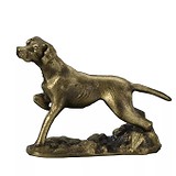 Virtus Бронзова статуетка собаки-пойнтера Greyhound No Base 1809vi, 1792511