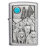 Zippo Зажигалка Wolf & Pack Emblem 49295, 1793023